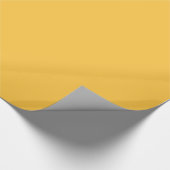 Power Gelb Geschenkpapier (Ecke)