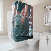 Power Gewicht Lifting Gym Health Duschvorhang (Beispiel)