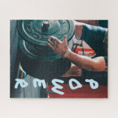 Power Gewicht Lifting Gym Health Puzzle (Horizontal)