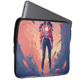POWER GIRL  LAPTOPSCHUTZHÜLLE (Vorne Rechts)