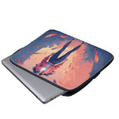 POWER GIRL  LAPTOPSCHUTZHÜLLE (Vorne Knopf)