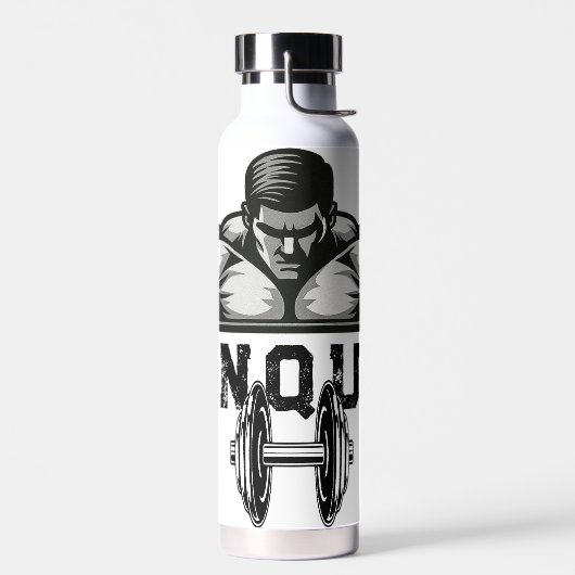 Power Grip Flasche Hardcore Muskeldesign (Links)