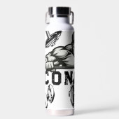 Power Grip Flasche Hardcore Muskeldesign (Vorne)