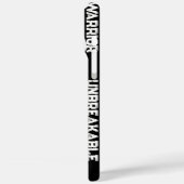 Power Grip Phone Black Case Veiny Dumbell Design (Rückseite / Links)