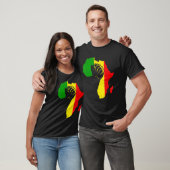 Power Hand African American Pride Black History Mo T-Shirt (Unisex)