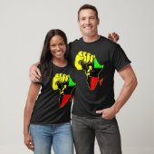 Power Hand African American Pride Black History Mo T-Shirt (Unisex)