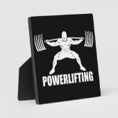 "Power Hebe" Squat Motivierend Fotoplatte (Vorderseite)