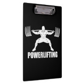 "Power Hebe" Squat Motivierend Klemmbrett (Rechts)