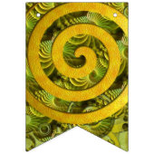 Power heilen Spiralgold Wimpelkette (Dritte Fahne)