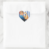 Power Herz-Aufkleber (Tasche)