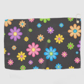 Power Hippie Golfhandtuch (Horizontal)