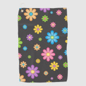 Power Hippie Golfhandtuch (Vorderseite)