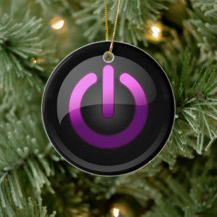 Power Holidays mit Retro Chic Keramik Ornament