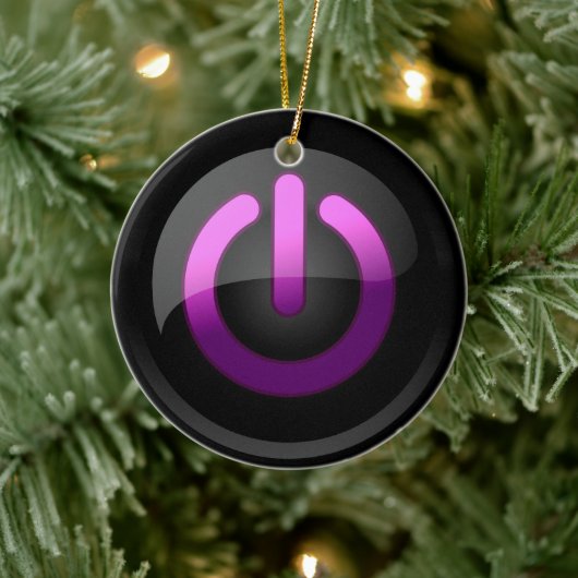 Power Holidays mit Retro Chic Keramik Ornament (Baum)