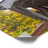 Power House Covered Bridge, Vermont Poster (Ecke)