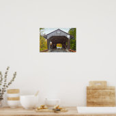 Power House Covered Bridge, Vermont Poster (Küche)