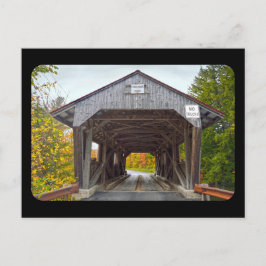 Power House Covered Bridge, Vermont Postkarte