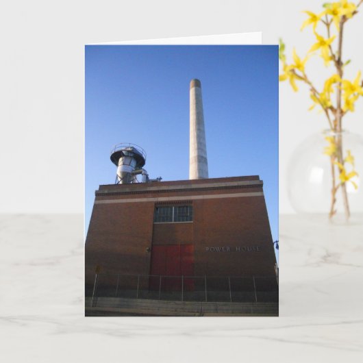 "POWER HOUSE" Get Well Card Karte (Gelbe Blume)