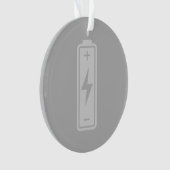 Power-Icon CUSTOM-FARBtechnologie Ornament (Vorderseite)