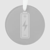 Power-Icon CUSTOM-FARBtechnologie Ornament (Vorderseite)