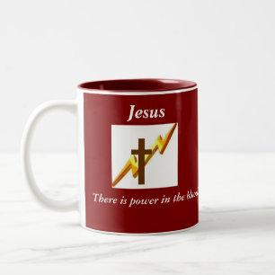 Power im Blut Zweifarbige Tasse