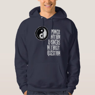 Power in Antworten ohne Frage Hoodie