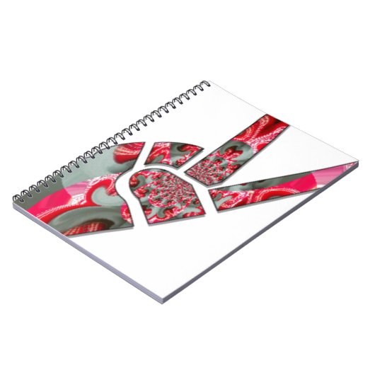 Power in der Palme: Der Zwei-Finger-Salute Notizblock (Linke Seite)