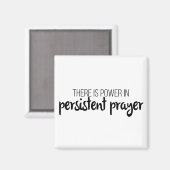 Power in der ständigen Gebet-Evangeliumsgrafik Jes Magnet (Vorderseite/Rückseite)