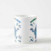 Power in einem Tropfen - Inspirationsreiche, wasse Kaffeetasse (Mittel)