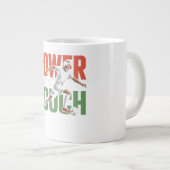 Power In Every Touch Sports Mixed Jumbo-Tasse (Vorderseite Rechts)