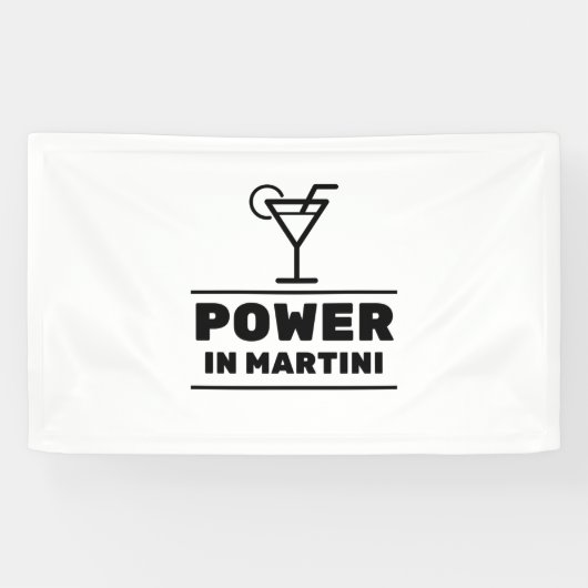 Power in Martini Banner (Horizontal)