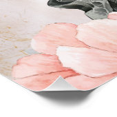 Power in Stille - Modernes inspirierendes Poster (Ecke)