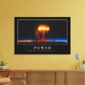 Power: Inspiration Leinwanddruck (Insitu (Wohnzimmer))