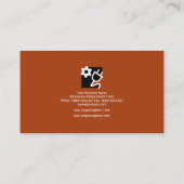 Power-Kabelverbindungs-Grenzrahmen-Elektriker Visitenkarte (Rückseite)