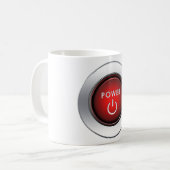 Power-Knopf Kaffeetasse (Vorderseite Links)