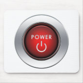 Power-Knopf Mousepad (Vorne)