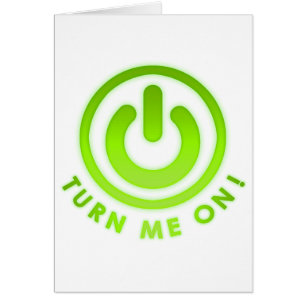 Power-Knopf - schalten Sie mich ein