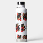 Power, Kronen und Herz Trinkflasche (Rechts)