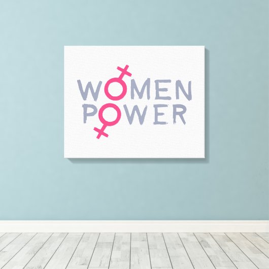 Power Leinwanddruck (Insitu (Holzboden))