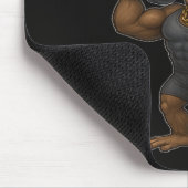 Power Lifter Gorilla - Fabelhaft und kraftvoll Mousepad (Ecke)