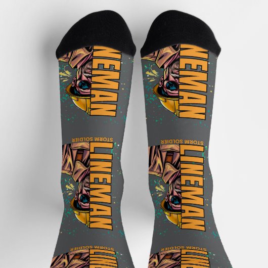 Power Lineman Socken (Oben)