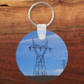 Power-Linien Schlüsselanhänger (Vorderseite)