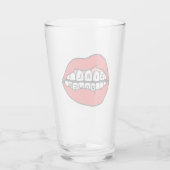 Power-Lippen Glas (Rückseite)