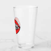 Power-Lippen Glas (Links)