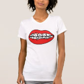 Power-Lippen T-Shirt (Vorderseite)