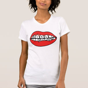 Power-Lippen T-Shirt