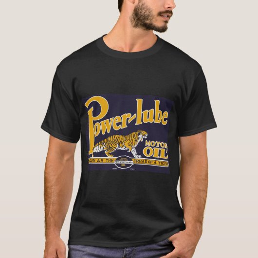 Power Lube Motoröl T-Shirt (Vorderseite)