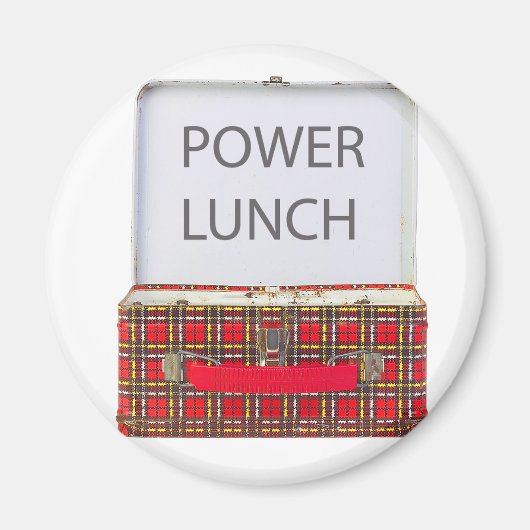 POWER LUNCH ...BOX DESIGN MAGNET (Vorne)