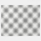 Power Mandala Nahtloses Muster 10 Fleecedecke (Vorderseite (Horizontal))