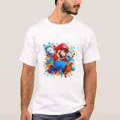Power Mario T-Shirt (Vorderseite)